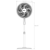 Ventilador de Pedestal Blanco 3 en 1