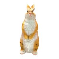 Figura Decorativa de Conejo Holandés para Jardín