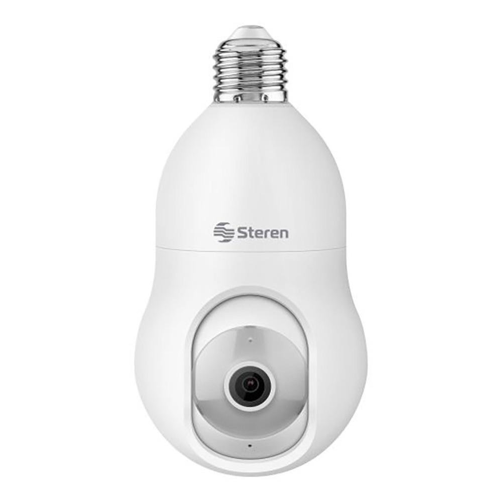 Cámara de Seguridad Inteligente Tipo Bombilla WiFi 3 MP Robotizada para Interior