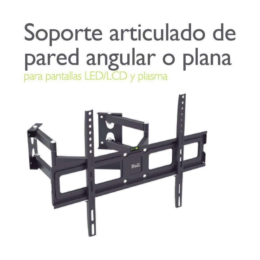 Soporte Articulado para Televisor en Pared 32 a 65 Plg en Color Negro Soporte Articulado p…
