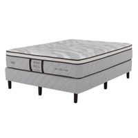 Set de Cama Colchón + Base Pure Home Firme - Varios Tamaños