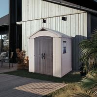 Bodega Exterior de Resina Grande Color Taupe/Beige