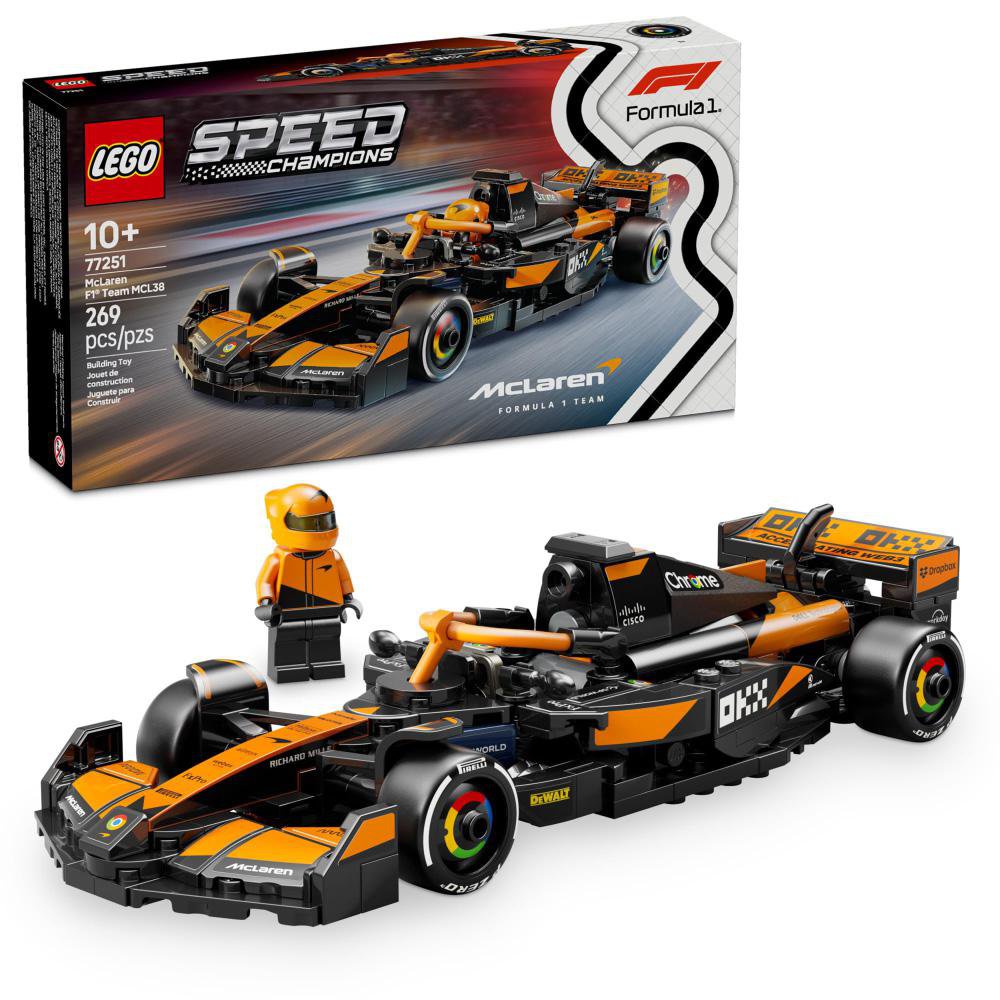 LEGO Speed Champions McLaren F1 Team MCL38 #77251 de 269 Piezas