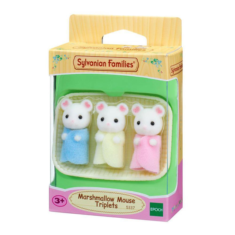 Sylvanian Families Trillizos Ratón Marshmallow