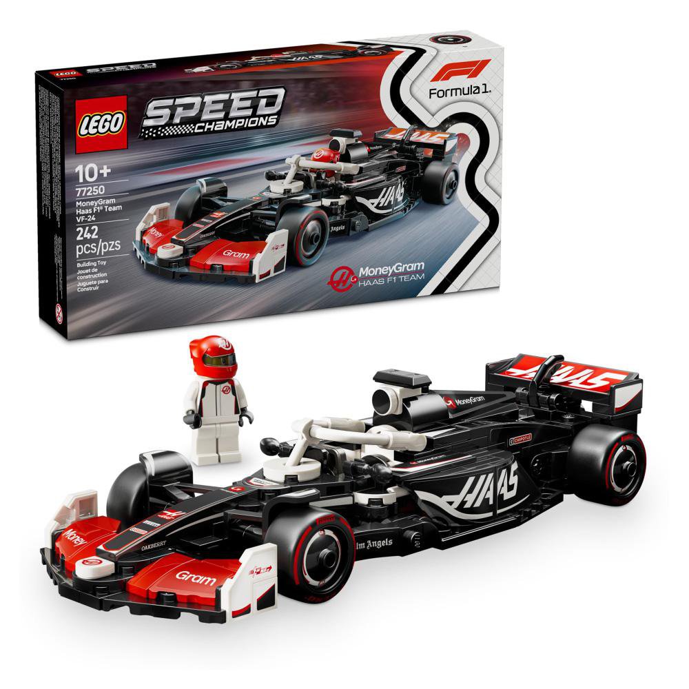 LEGO Speed Champions MoneyGram Haas F1 VF-24 #77250 de 242 Piezas