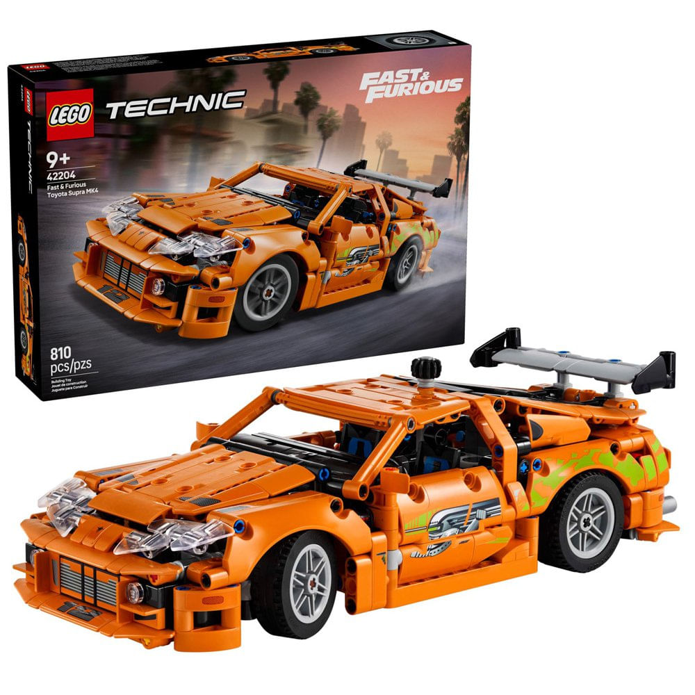 LEGO Speed Champions Toyota GR Supra MK4 de Fast & Furious #77241 de 810 Piezas