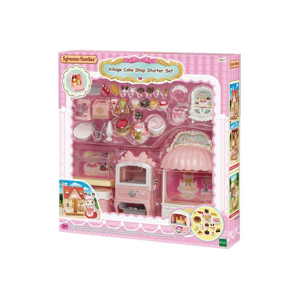 Set de Juego Sylvanian Families Tienda de Pasteles con Accesorios Set Pastelería del Puebl…