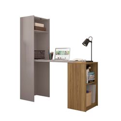 Escritorio con Librero Eco Cocoa