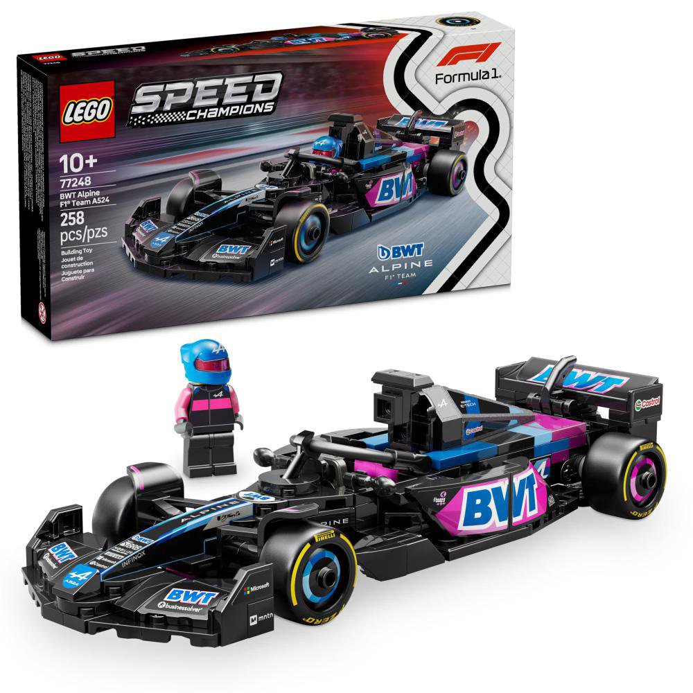 LEGO Speed Champions BWT Alpine F1 A524 #77248 de 258 Piezas