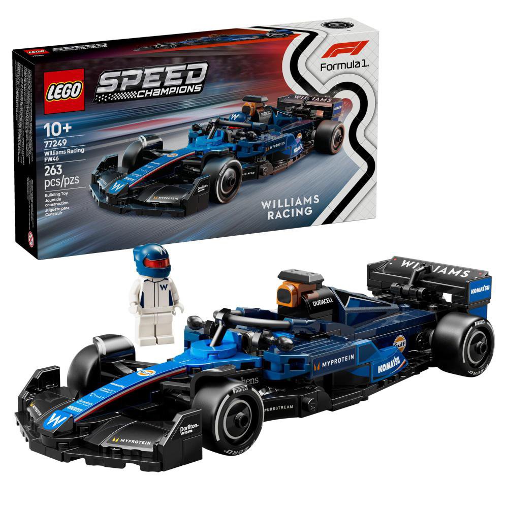 LEGO Speed Champions Williams Racing FW46 F1 #77249 de 263 Piezas