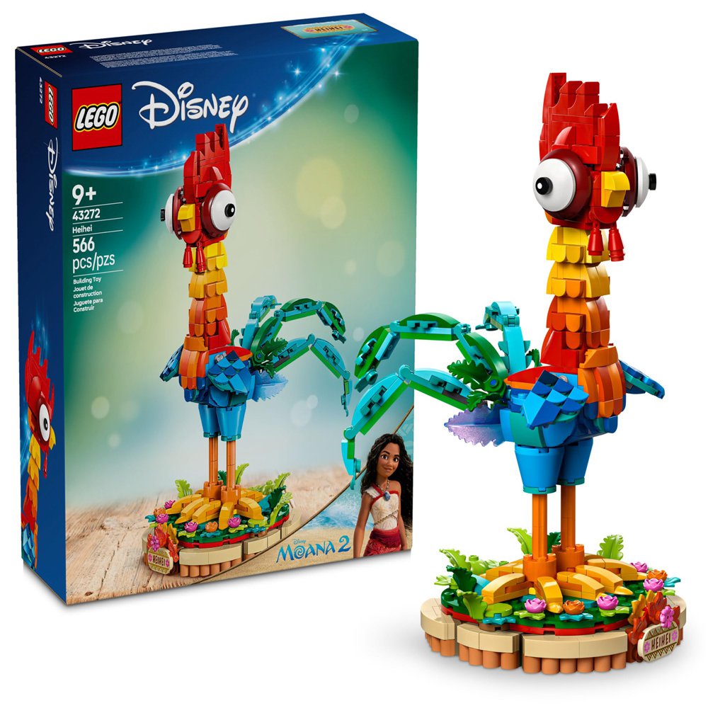 LEGO Disney Heihei #43272 de 566 Piezas LEGO Disney: Heihei de Moana 2
