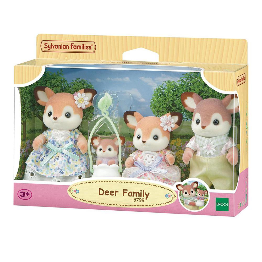 Set de Figuras Sylvanian Families Familia del Ciervo de 5 Piezas Sylvanian Families Famili…