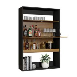 Estante Multiusos Isy Negro