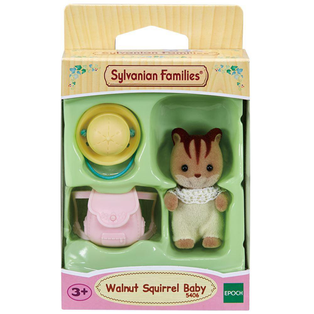 Sylvanian Families Figura Bebé Ardilla de la Nuez