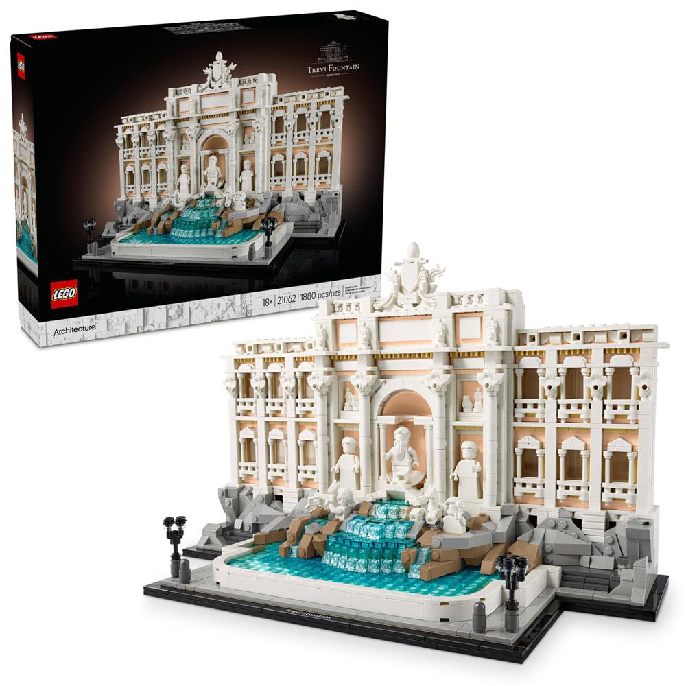 LEGO Architecture Fontana di Trevi #21062 de 1880 Piezas LEGO Architecture: Fontana di Tre…