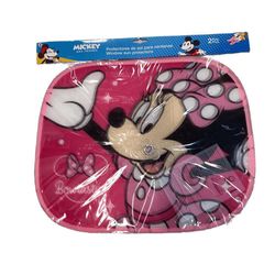 Set de 2 Protectores Solares para Auto Diseño Minnie Mouse