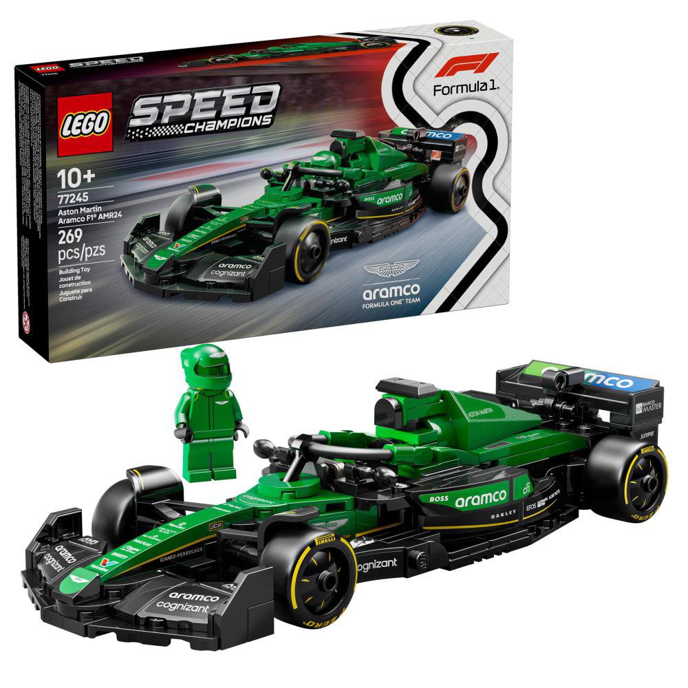 LEGO Speed Champions Aston Martin Aramco F1 AMR24 #77245 de 269 Piezas