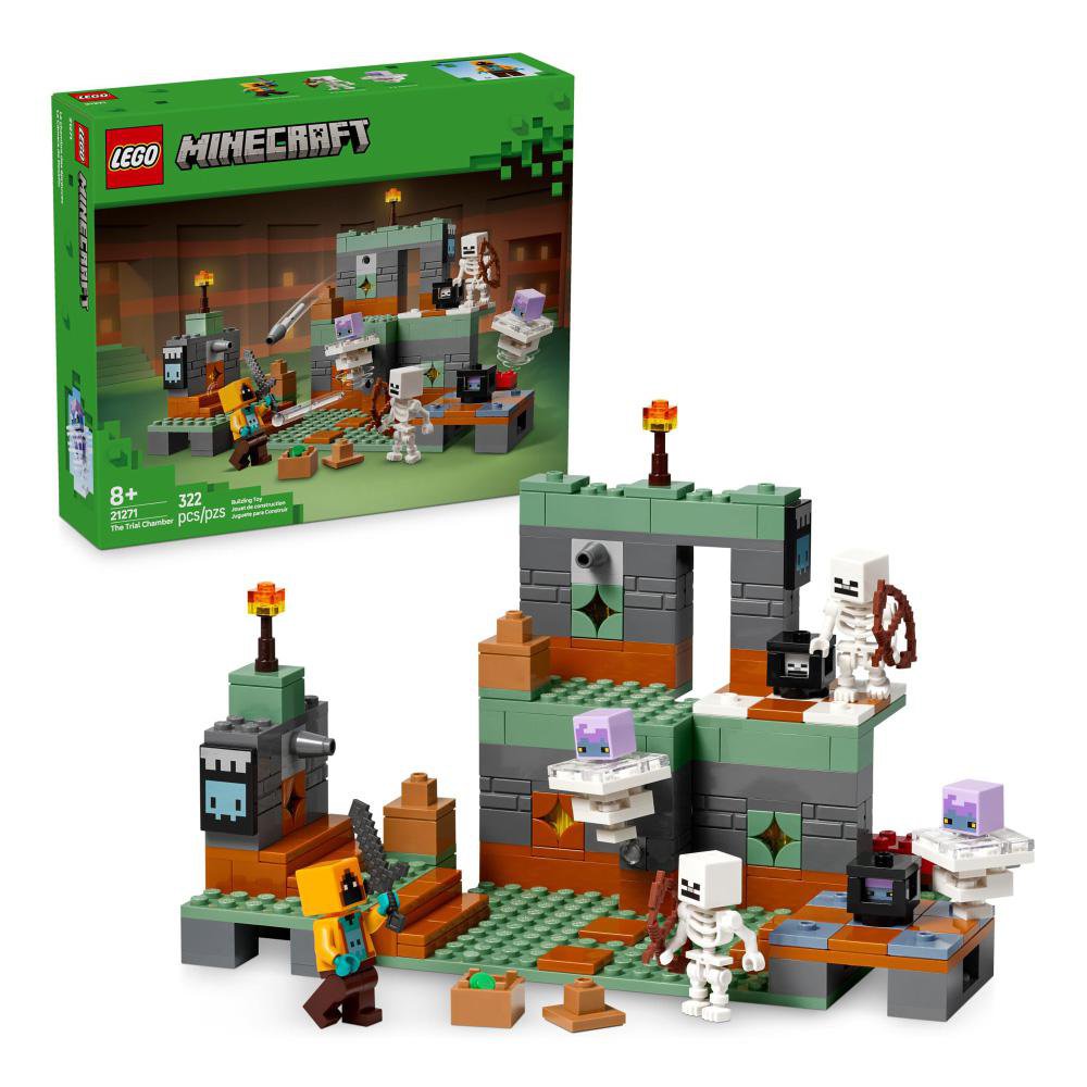 LEGO Minecraft La Cámara de Desafío #21271 de 322 Piezas
