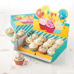Caja Portacupcakes Desechable