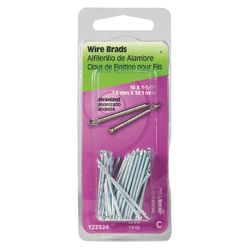 Clavo para Madera Brad Galvanizado 1.6x38.1 Mm