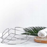 Organizador Cromado para Baño