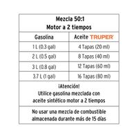 Motosierra a Gasolina 38 CC con Barra de 14"