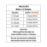 Motosierra a Gasolina 38 CC con Barra de 16"