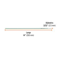 Bolsa de Electrodos para Soldar 3/32 Plg E6013 1 Kg