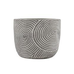 Veladora de Citronela Diseño  Espiral Gris