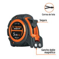 Flexómetro Industrial Contra Impactos 5.5 M x 19 Mm