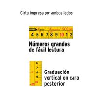 Flexómetro Industrial Contra Impactos 5.5 M x 19 Mm