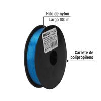 Hilo para Pesca Calibre 0.40 Mm 100 M