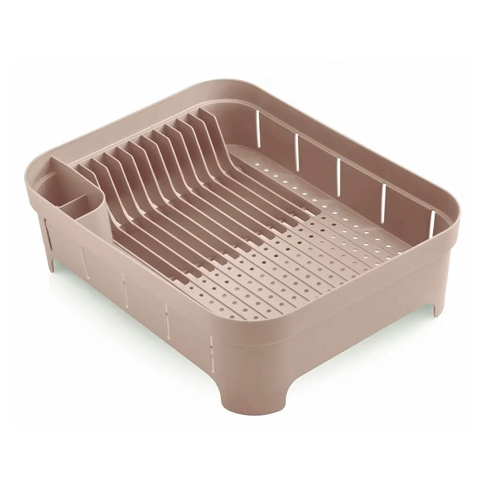 Escurridor para Platos Trium 40 x 31 x 12 cm de Plástico Color Beige