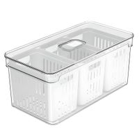 Organizador-Fresh-con-3-Canastas-Transparente