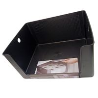 Caja Organizadora Flow Negra con Abertura