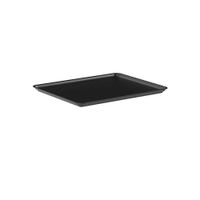 Tapadera Para Canasta Flow 27x22x1.3 Cm Negra