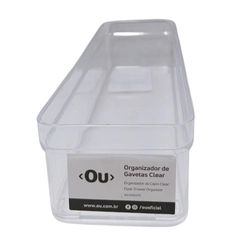 Organizador de Gavetas Transparente 22.5x7.5x5 cm