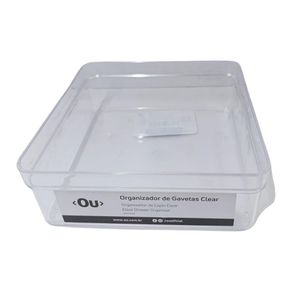 Organizador de Gavetas Transparente 15x15x5.6 cm