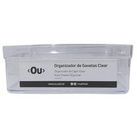 Organizador de Gavetas Transparente 15x15x5.6 cm