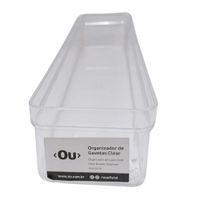Organizador de Gavetas Transparente 30x7.5x5 cm