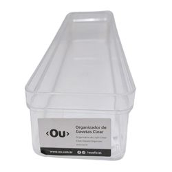 Organizador de Gavetas Transparente 30x7.5x5 cm