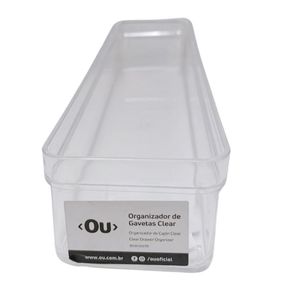 Organizador de Gavetas Transparente 30x7.5x5 cm