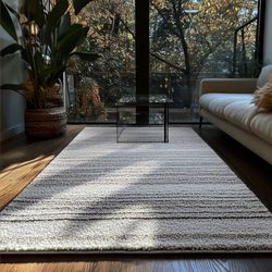 Alfombra Isola Gris 200x290 Cm
