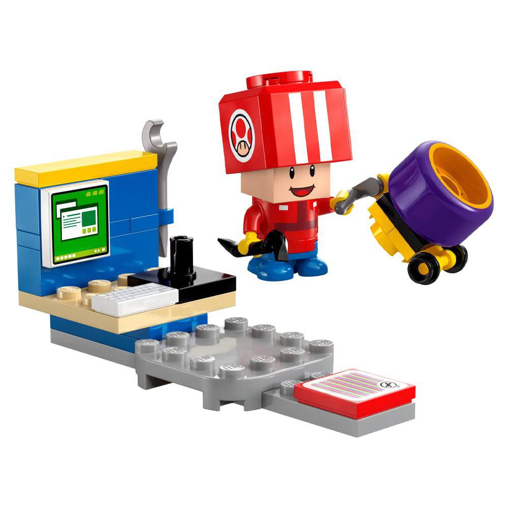 LEGO Super Mario Kart Parada en Boxes de Toad #30702 de 39 Piezas