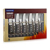 Set 12 Cubiertos para Churrasco