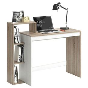 Escritorio Santana Blanco con Librero