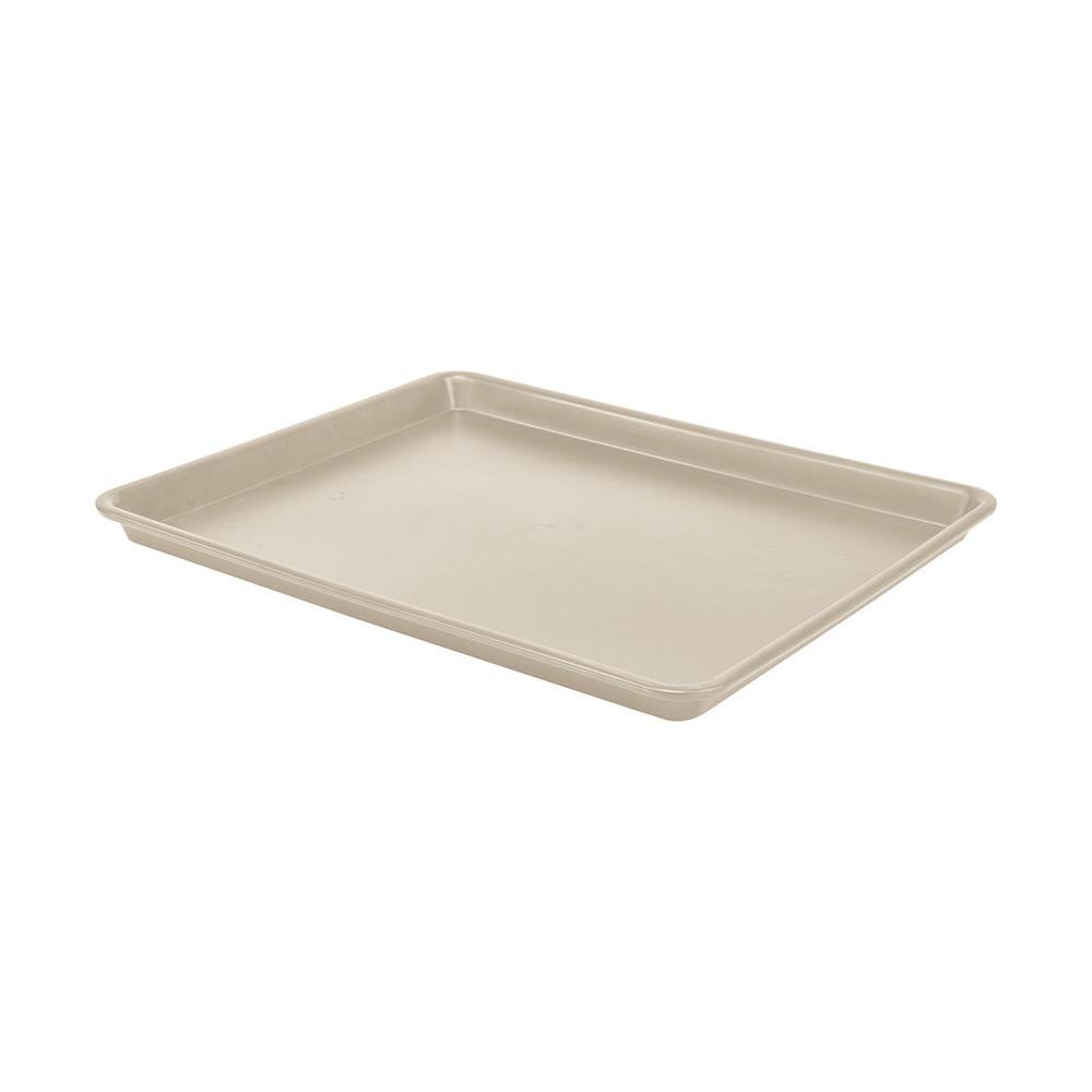 Bandeja Rectangular 48.8 x 38 cm de Plástico Color Beige