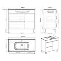 Mueble con Lavamanos Grace Oak