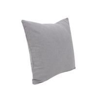 Funda Lamas Gris para Cojín 45x45 Cm