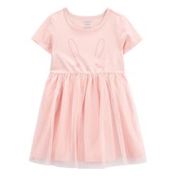 Vestido De Tul Rosa Conejito 18M